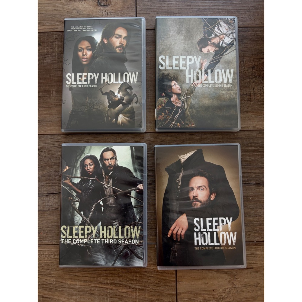 Sleepy Hollow The Complete Series Seasons 1-4 DVD Set Tom Mison Nicole Beharie